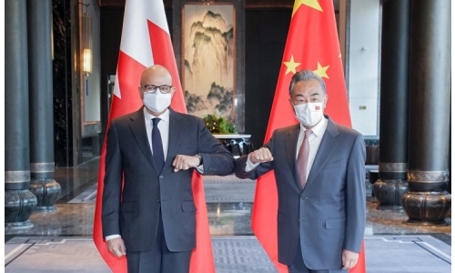 Bahrain and China discuss ways to further strengthen cooperation in various fields