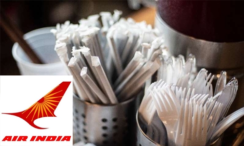 Air India to stop using single-use plastic on flights