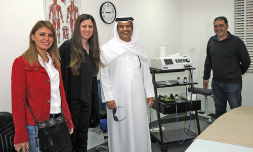 Jordan Olympic officials visit sports med centre