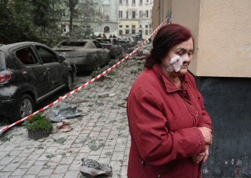 Four dead after missile strikes apartment block in Ukraine's Lviv