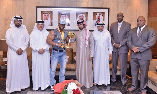 Special welcome for Bahrain’s icon Al Haddad