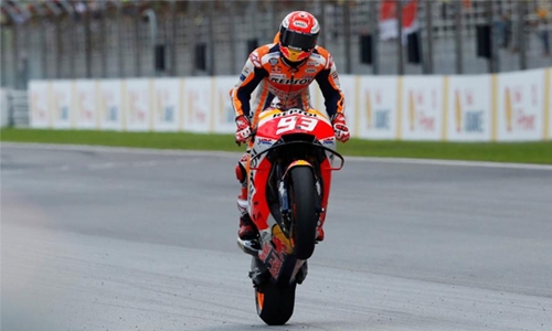 Marc Marquez one race away from title after dominant Aragon win