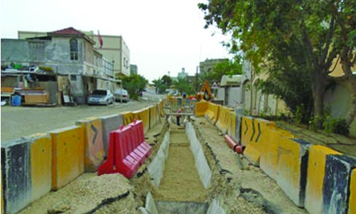 Demistan sewerage network work apace