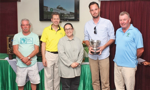 Rick de Groot wins  Abdulla Ali Kanoo Cup