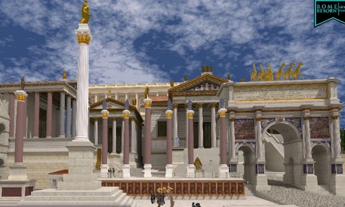 Virtual reality resurrects ancient Rome bit by bit