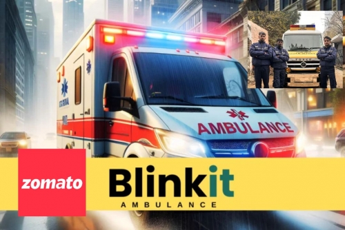 Zomato's Blinkit Launches Private Ambulance Service to Address Healthcare Gaps in India