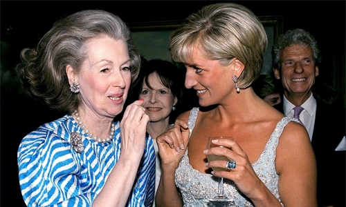 Raine Spencer, princess Diana's stepmother, dies at 87