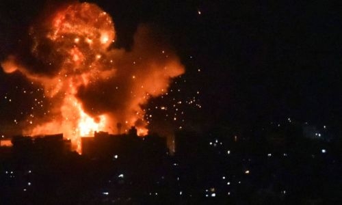 Intense Israeli bombing rocks Beirut ahead of war anniversary