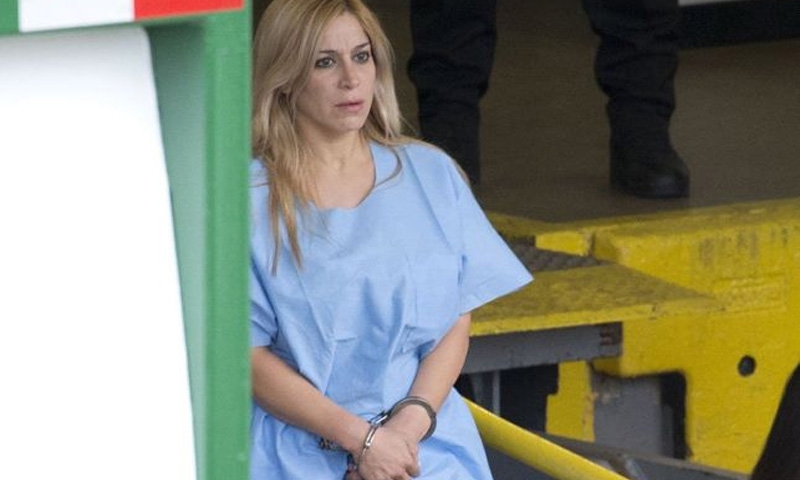 Beauty queen on trial for ordering husband killed