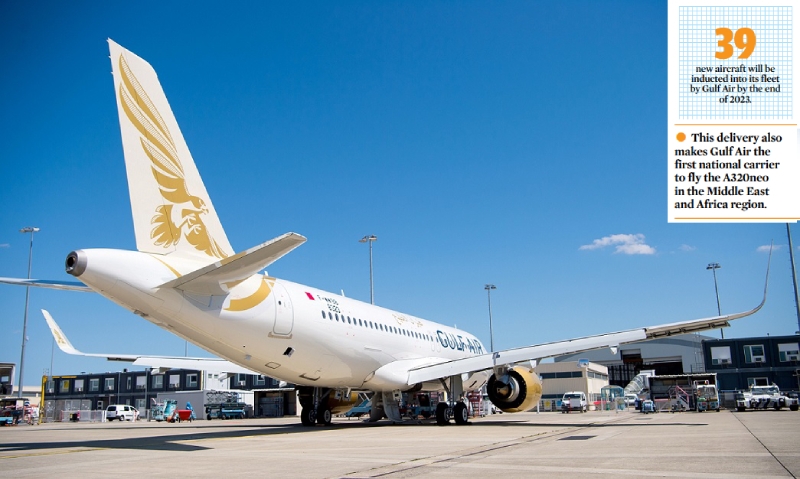Gulf Air welcomes second Airbus A320neo to its fleet