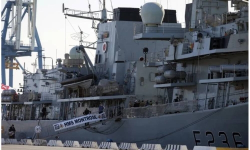 British navy huge drug haul in Arabian Sea