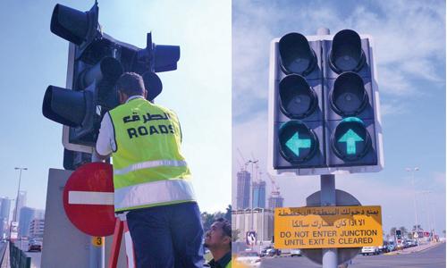 Traffic signals in Bahrain to go LED by next year