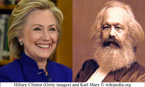 Hillary Clinton supporters endorse 19th century socialist Karl Marx as her vice president