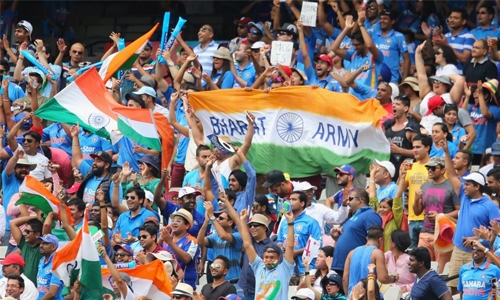 India fans subdued ahead of World T20 final