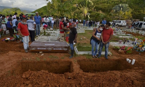 Some 100 children among 311 killed in Colombia mudslide