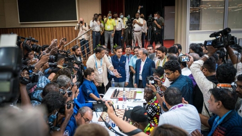 Chess Olympiad begins in India, hosts dominate