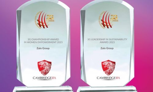 Zain wins awards in sustainability and women’s empowerment 