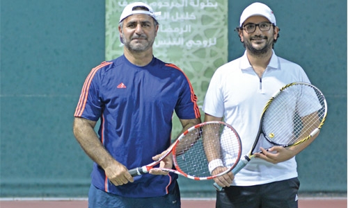 BTC Ramadan Tennis: Ahmed Qaedm, Khaled Qayoom win