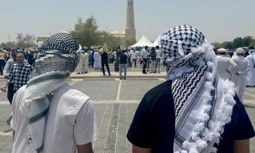 Thousands in Qatar bid farewell to slain Hamas chief
