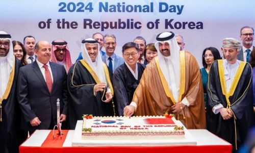 Embassy of the Republic of Korea in Bahrain Hosts National Day Reception