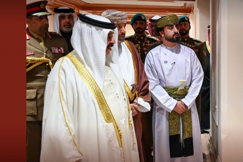 HM King Hamad Visits the Royal Opera House in Muscat During State Visit to Oman