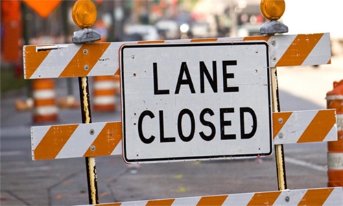 Lane closures 