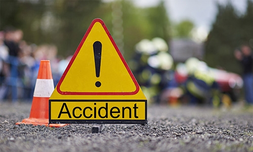 Boy killed  in road  accident