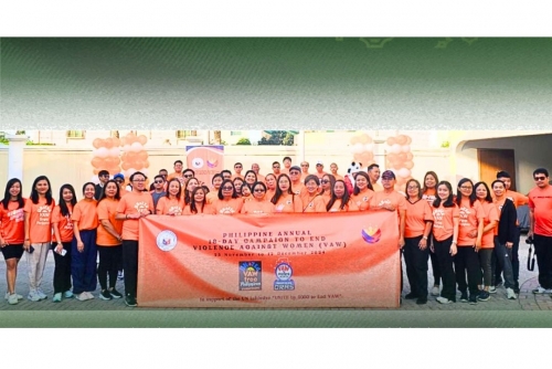 Filipino campaign to end violence against women 