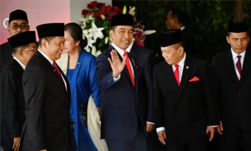 Indonesia’s Jokowi kicks off new term