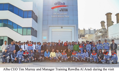 Alba beats ind. benchmark of 5pc training hours 