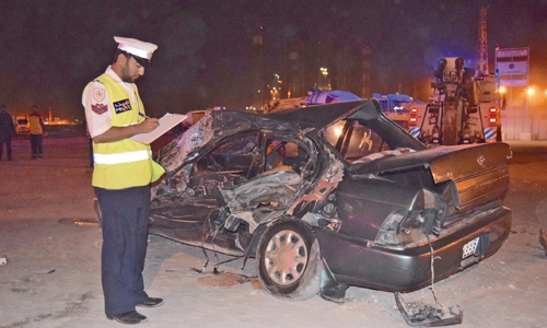 Asian man killed in accident in Asry