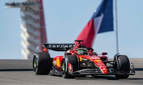 Leclerc takes pole in Texas as Verstappen slips to sixth