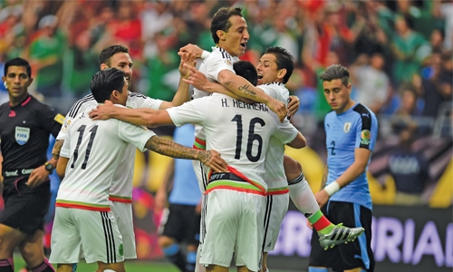 Mexico defeat Uruguay