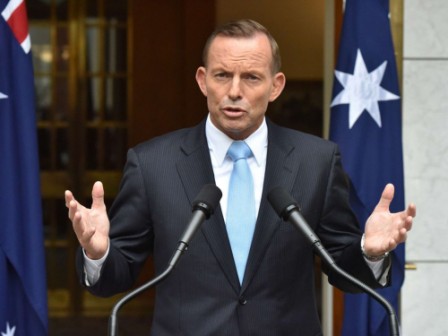 Tony Abbott under attack for pro-Adani statement