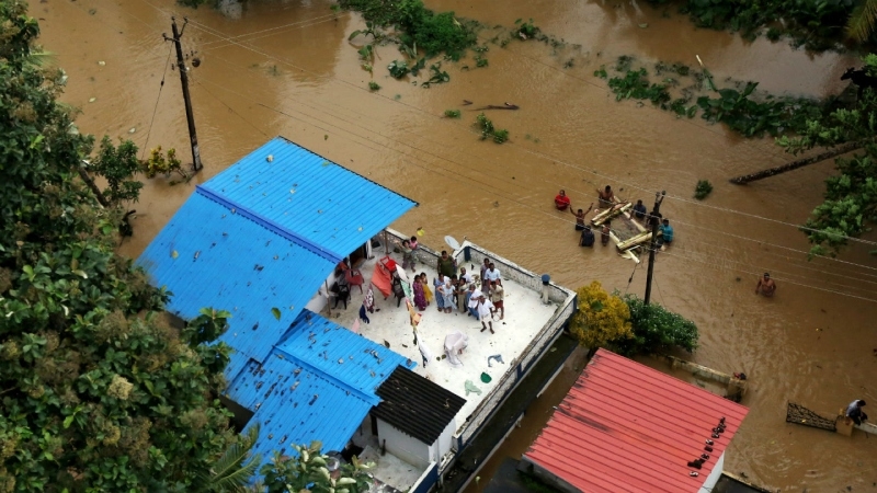 Calamity of a lifetime Floods give way as to stench and uncertainty in Kerala