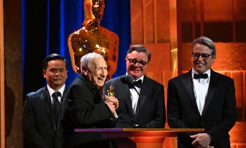 Mel Brooks earns honorary Oscar at 97