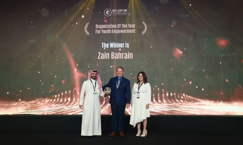 Zain Bahrain awarded as Organisation of the Year for 