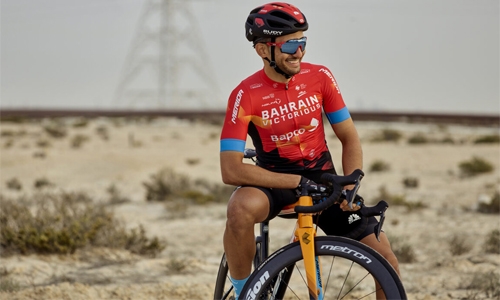 Historic first for Bahrain cycling!