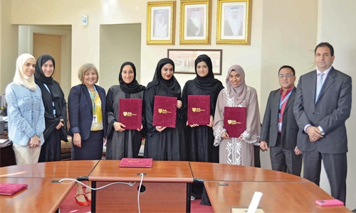 AMA International University-Bahrain recognize academic achievers