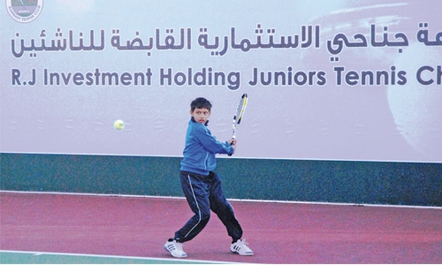 Sparsh upsets top seed Ali Al Sharif in RJ Tennis