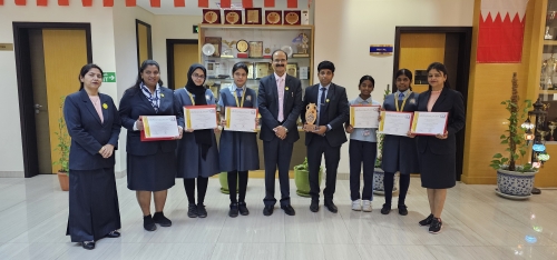 NMS Bahrain students win laurels in Ceramic Symposium