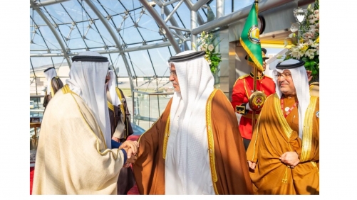 His Royal Highness the Crown Prince and Prime Minister Arrives in Kuwait for the 45th GCC Summit