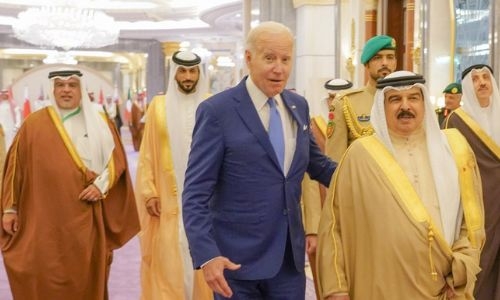  Bahrain’s King Hamad and Us President Joe Biden affirm commitment to boost ties