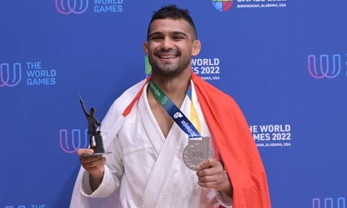 Monfaradi wins jiu-jitsu silver at World Games in US