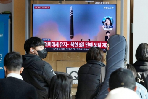 North Korea fires missile hours after warning of 'fiercer' military response