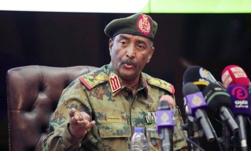Sudan's Burhan says army stepping back for civilian govt