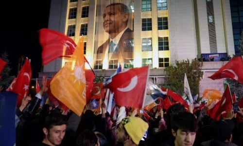 Erdogan ascendant as Turkey heads for historic runoff