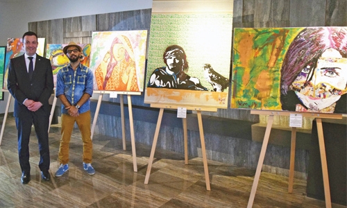 ART Rotana displays works of emerging Bahraini ARTOHOLIC