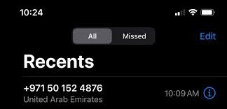 Dubai residents, do not answer calls from this number