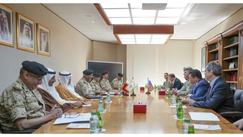 Commander-in-Chief receives US Central Command Commander